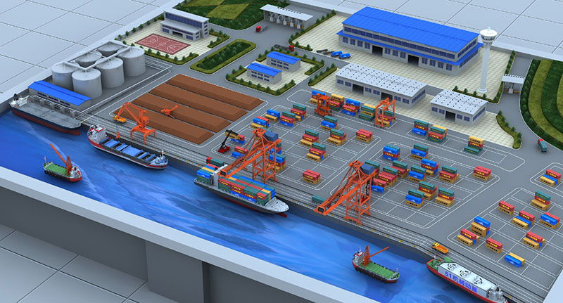 特克斯县工业沙盘3